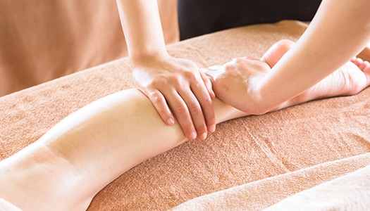 ふくらはぎケア施術イメージ